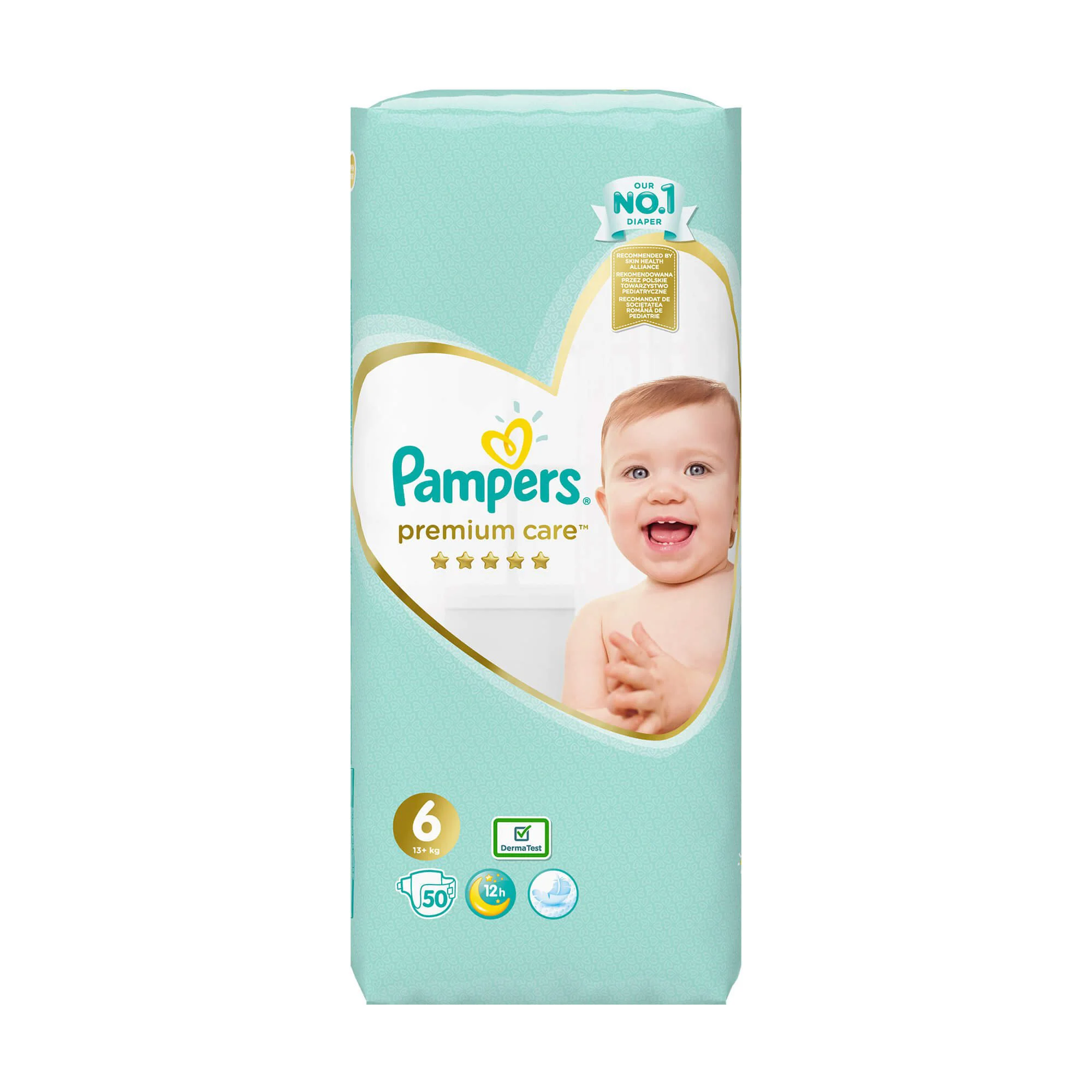 Подгузники Pampers Premium Care 6 (13+ кг), 50 шт.