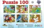 Puzzle Noriel "Cei Trei Purcelusi", 100 piese