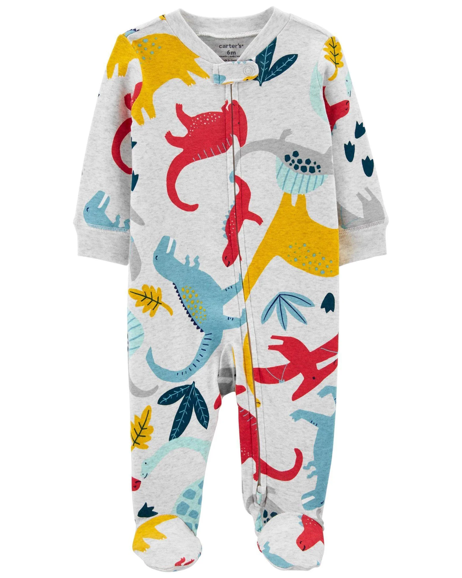 Carter's Pijama cu fermoar reversibil Dinozauri foto