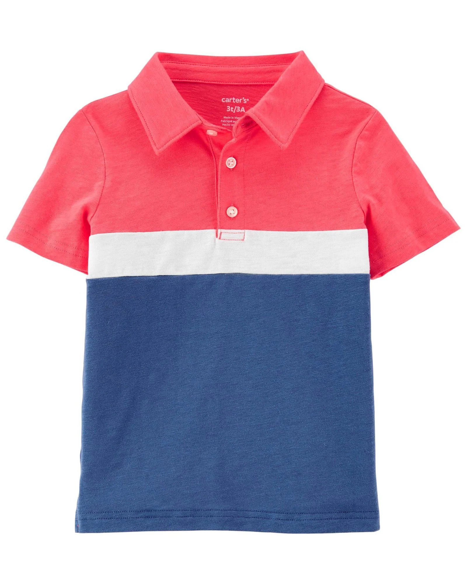 Carter's Tricou polo cu dungi