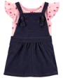 Carter's Set 2 piese - body si sarafan Capsuni foto