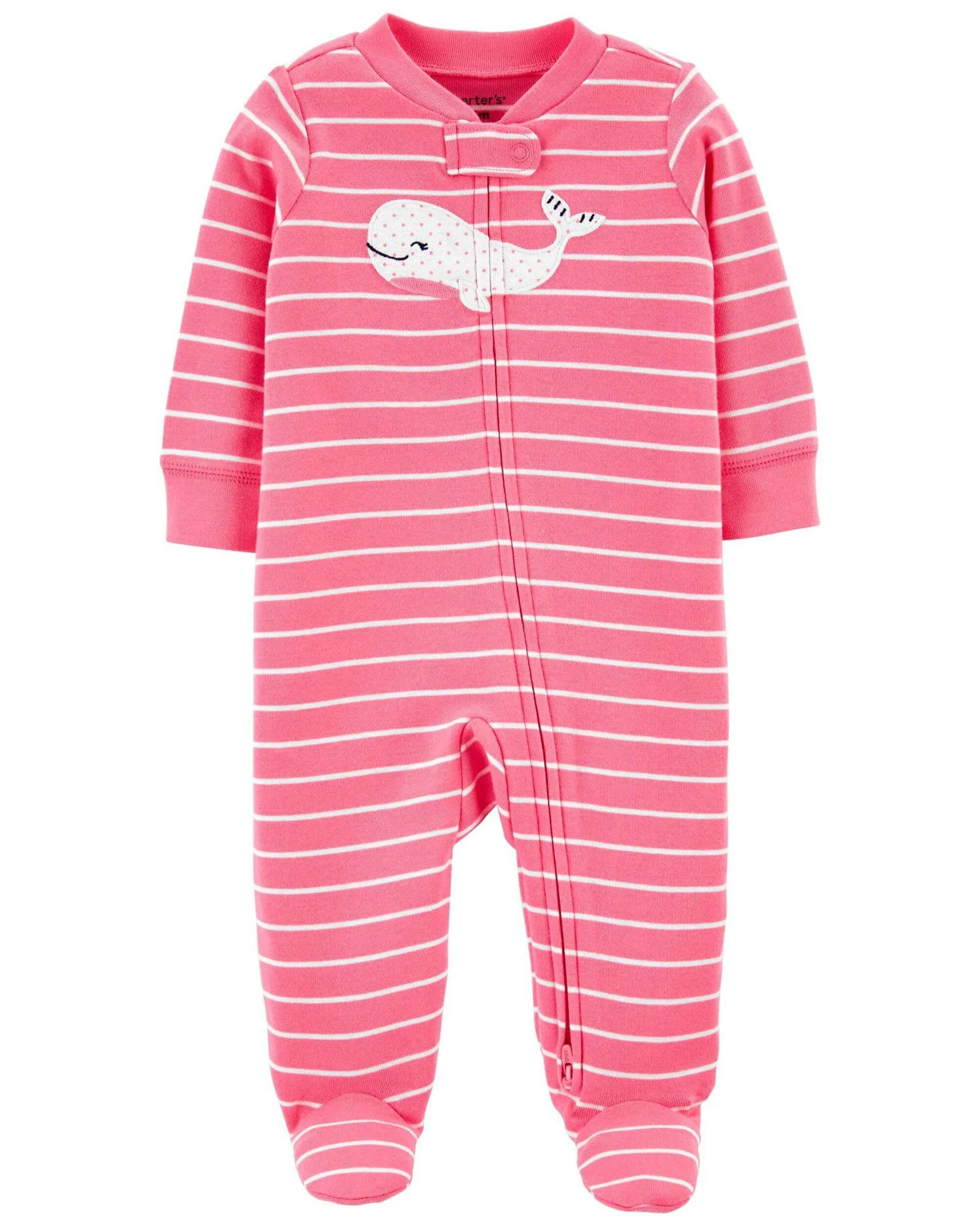 Carter's Pijama roz Balena foto