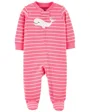 Carter's Pijama roz Balena foto