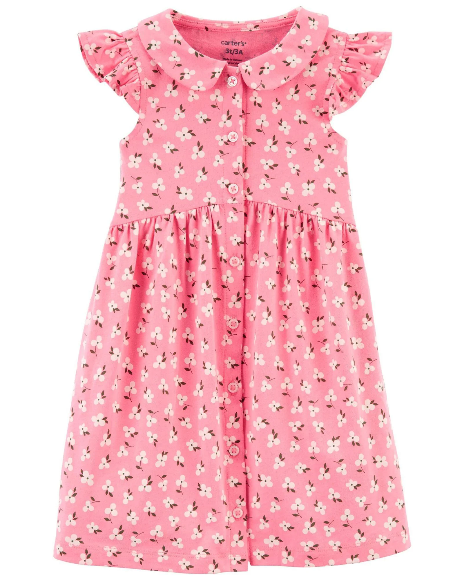 Carter's Rochie tip camasa roz foto