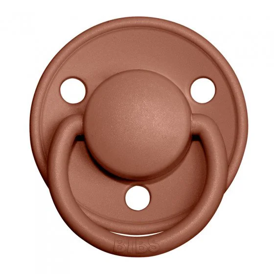 Suzeta rotunda BIBS De Lux Woodchuck din silicon (0-36 luni) foto