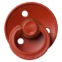 Suzeta rotunda BIBS Rust din latex (6-18 luni) foto