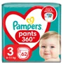 Chilotei Pampers Pants Unisex 3 (6-11 kg), 62 buc. foto