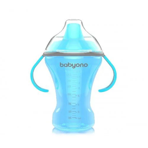 Canuta anti-varsare cu nasuc tare BabyOno, 260 ml