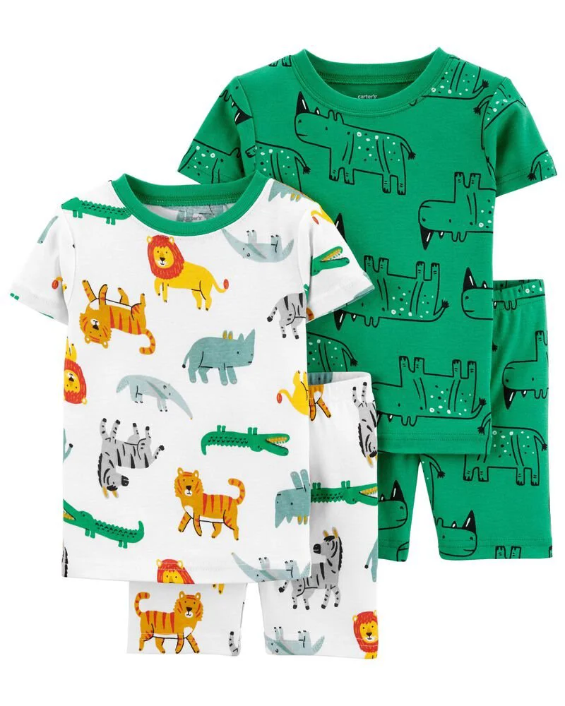 Carter's Set 2 pijamale Safari foto