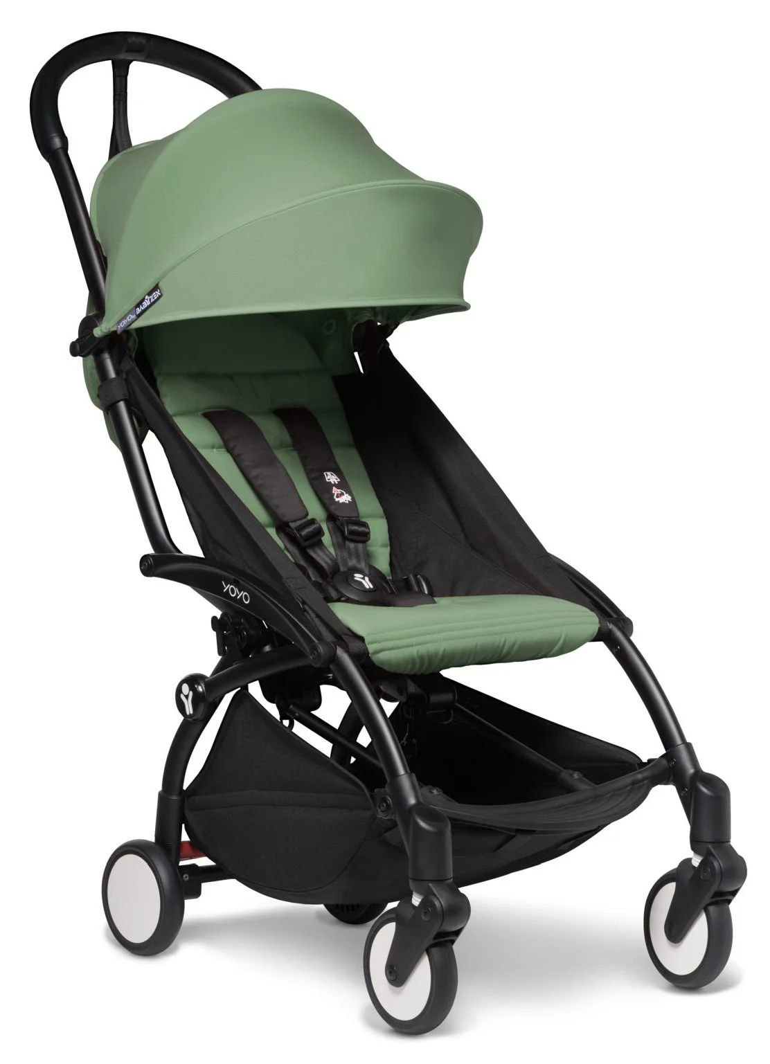 Carucior ultracompact Babyzen YOYO² Peppermint (sasiu negru) foto