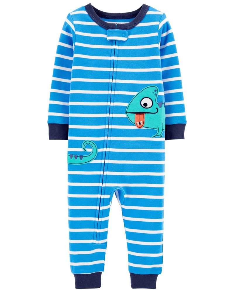Carter's Pijama cu fermoar Iguana foto