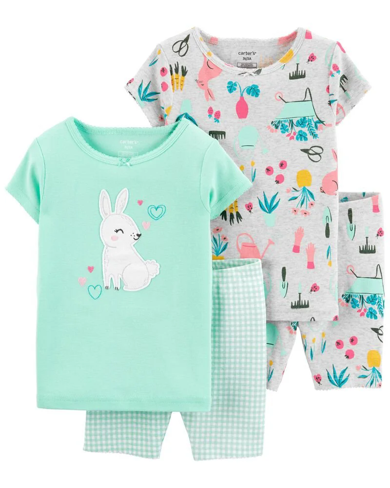 Carter's Set 2 pijamale Iepuras foto