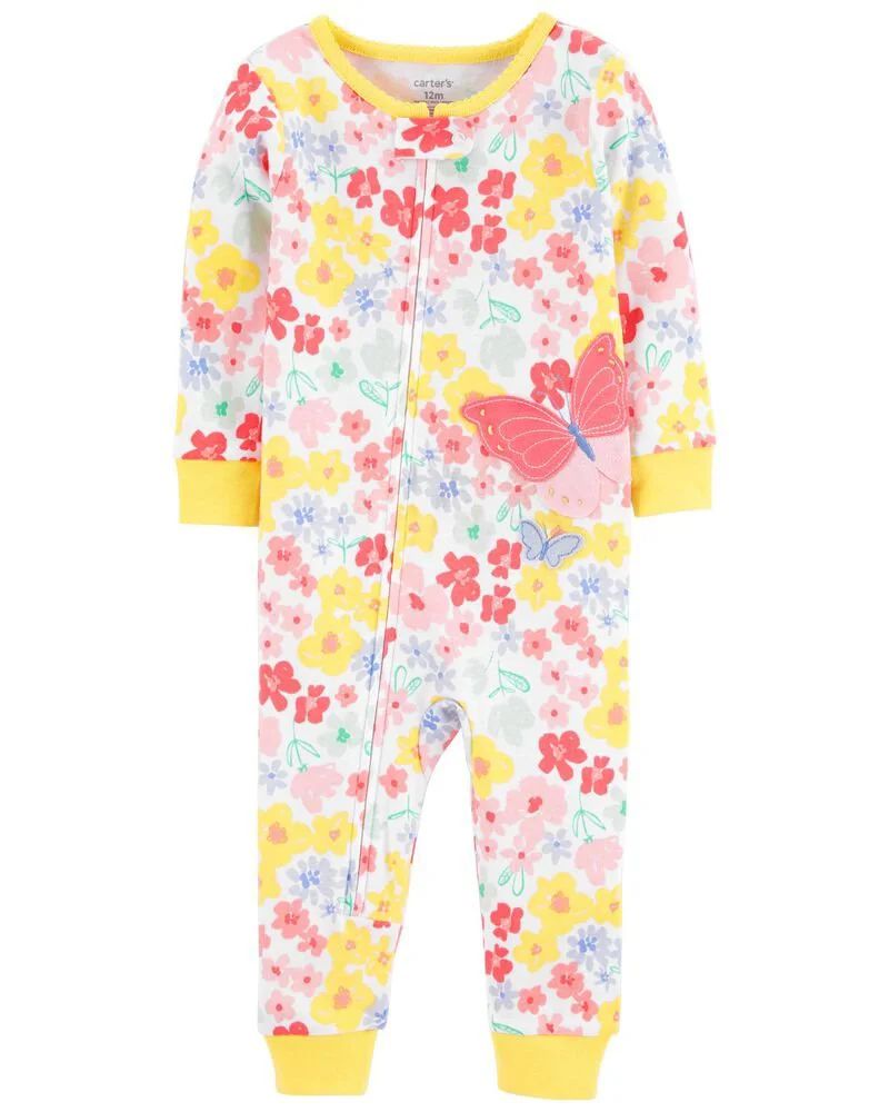 Carter's Pijama cu fermoar Fluture foto