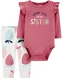 Carter's Set 2 piese body si pantaloni Capsuni foto