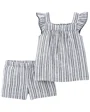 Carter's Set 2 piese Top si pantaloni scurti de in