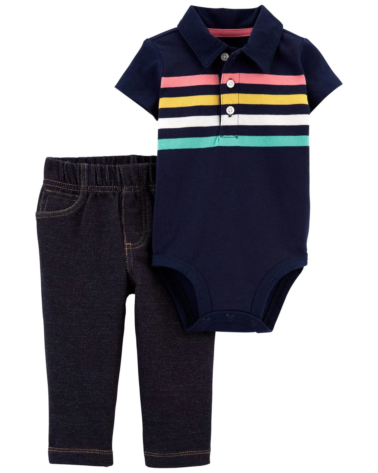 Carter's Set 2 piese Body si pantaloni foto