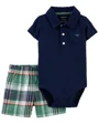 Carter's Set 2 piese Body si pantaloni Dinozaur foto