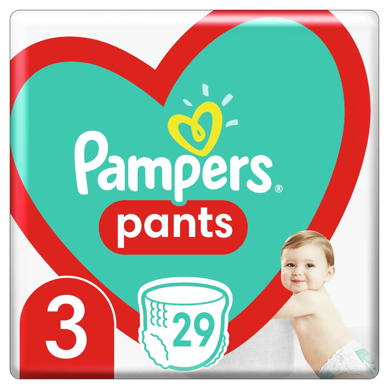 Трусики Pampers Pants Unisex 3 (6-11 кг), 29 шт. foto