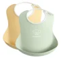 Set 2 bavete BabyBjorn Powder Yellow / Powder Green