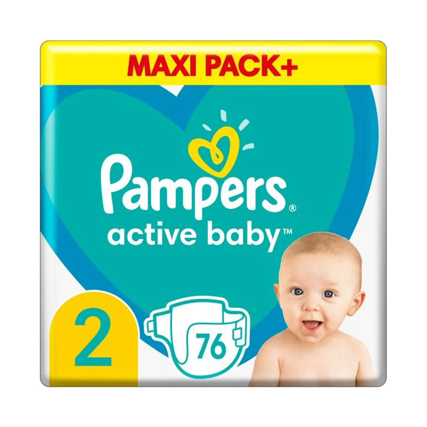 Scutece Pampers New Baby 2 Mini (4-8 kg), 76 buc. foto