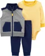 Carter's Set 3 piese Vesta, body si pantaloni foto