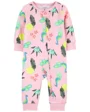 Carter's Pijama cu fermoar reversibil Paun foto