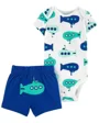 Carter's Set 2 piese Body si pantaloni scurti Submarin foto