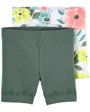 Carter's Set 2 piese Pantaloni scurti Flori