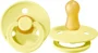Suzeta rotunda BIBS Sunshine din latex (6-18 luni) foto