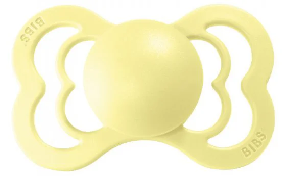 Suzeta ortodontica BIBS Supreme Sunshine din latex (6-36 luni) foto