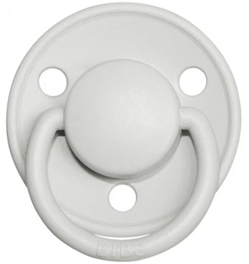 Suzeta rotunda BIBS De Lux Haze din silicon (0-36 luni) foto