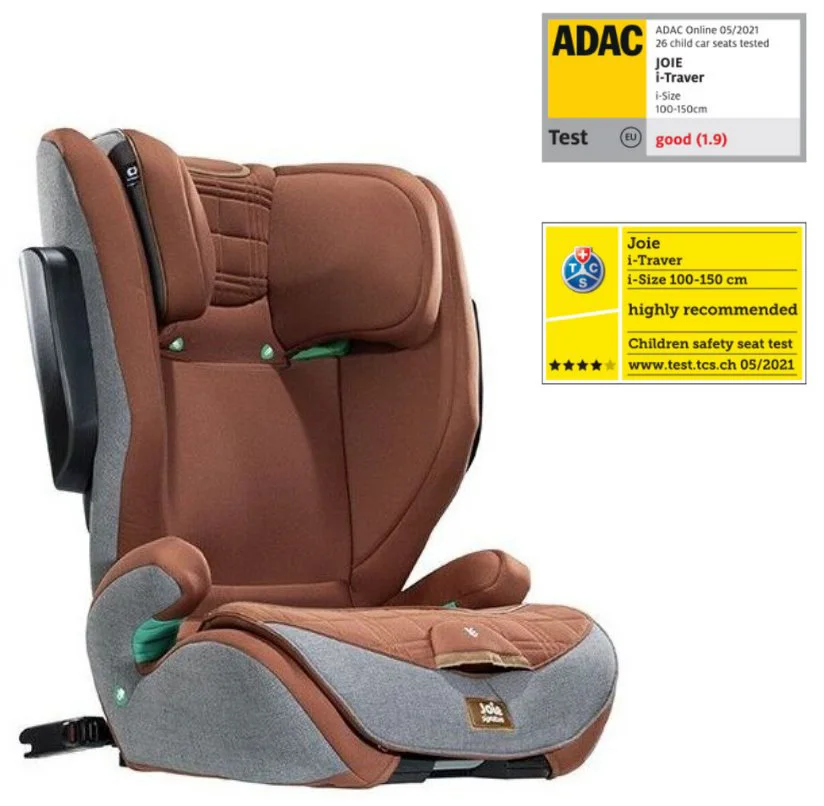 Scaun auto cu isofix Joie i-Traver Signature Cider, 100 - 150 cm foto