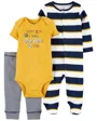 Carter's Set 3 piese Pantaloni, body si pijama cu dungi foto