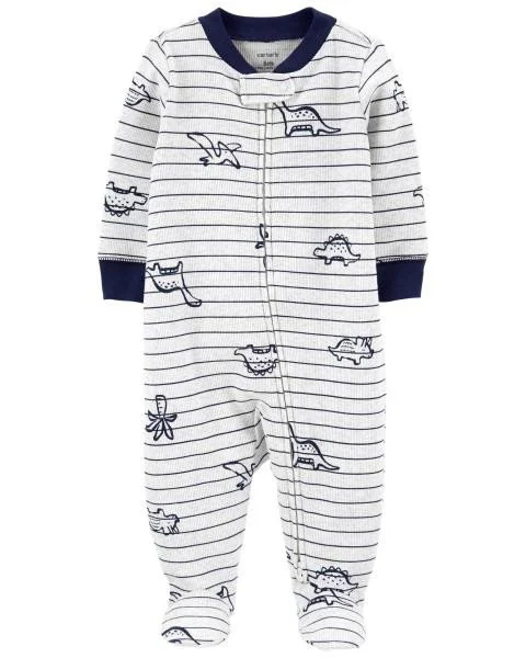 Carter's Pijama cu fermoar reversibil Dinozaur foto
