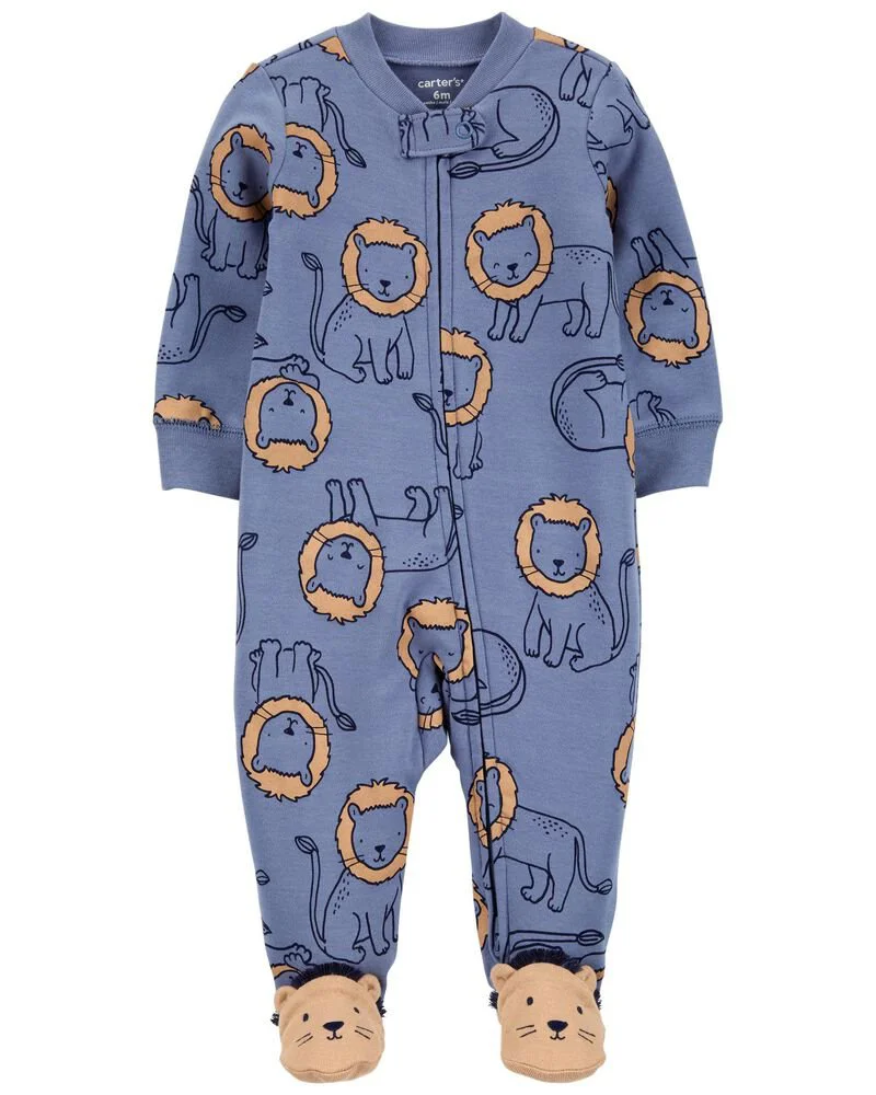 Carter's Pijama cu fermoar reversibil Leu foto