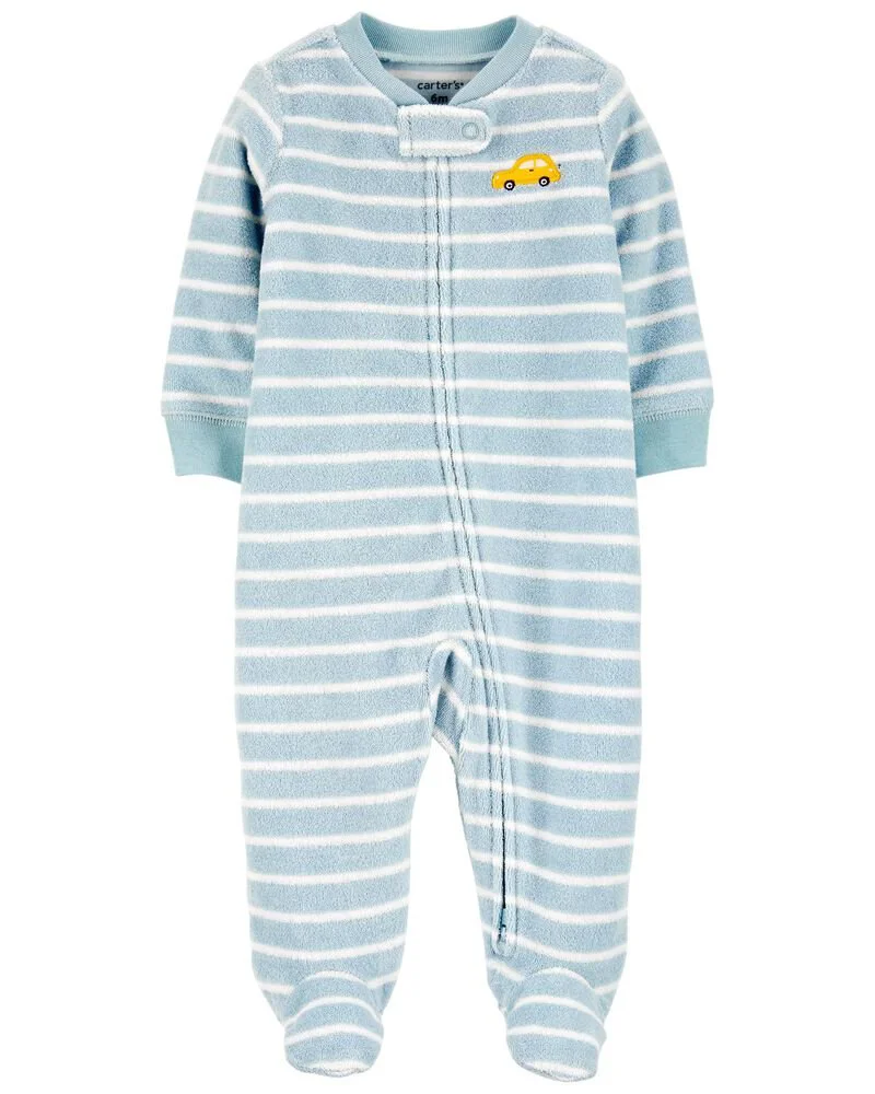 Carter's Pijama cu fermoar reversibil Masinuta foto
