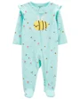 Carter's Pijama cu fermoar reversibil Albinuta foto