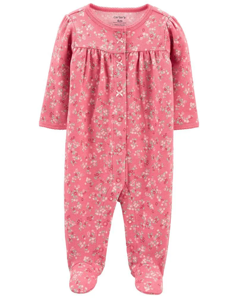 Carter's Pijama cu capse Flori foto