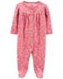 Carter's Pijama cu capse Flori foto