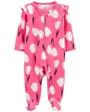 Carter's Pijama cu fermoar reversibil Lalele foto