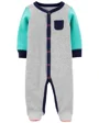 Carter's Pijama cu capse Colorblock foto
