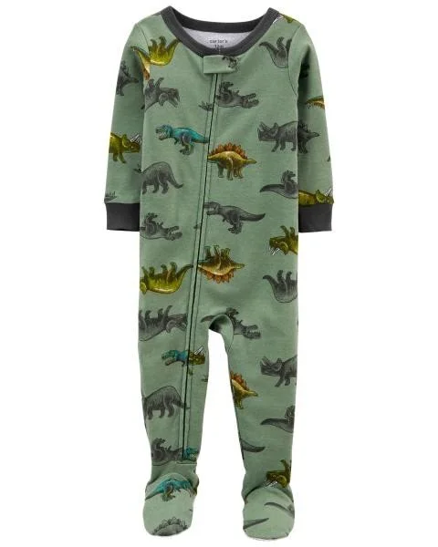 Carter's Pijama cu fermoar Dinozauri foto