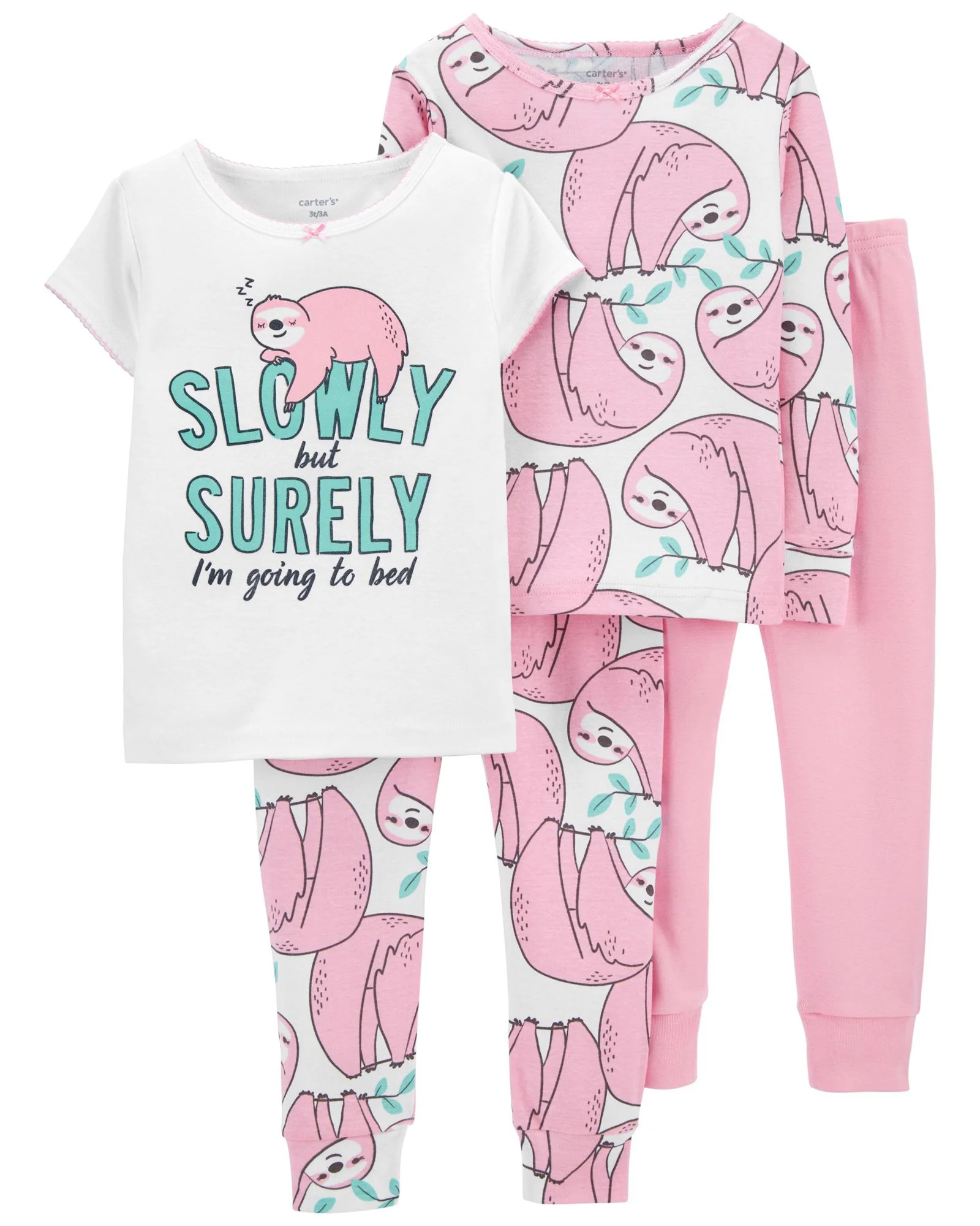 Carter's Set 2 piese Pijamale Lenes foto