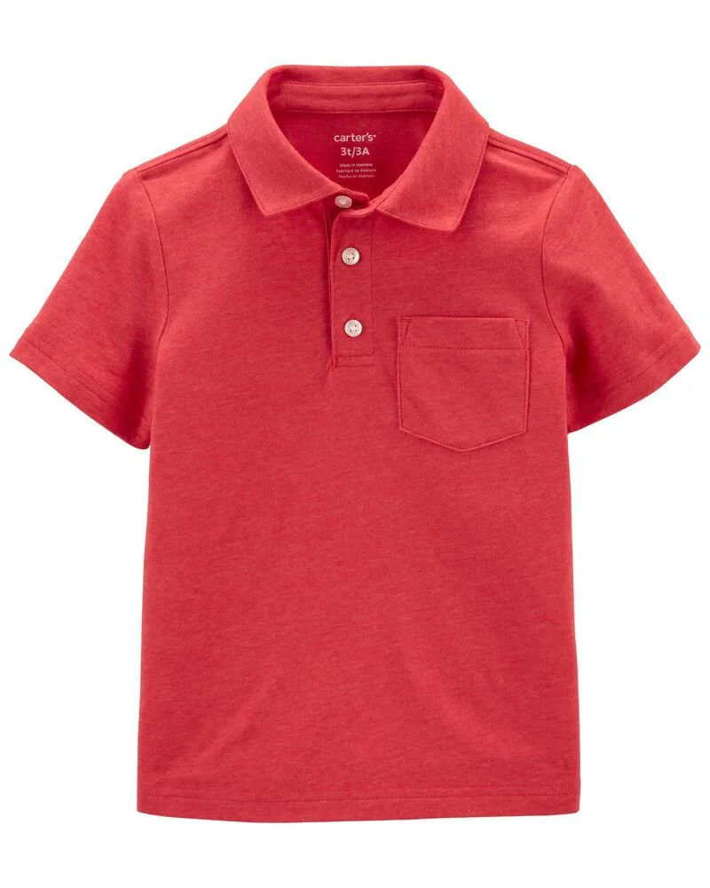 Carter's Tricou polo rosu foto