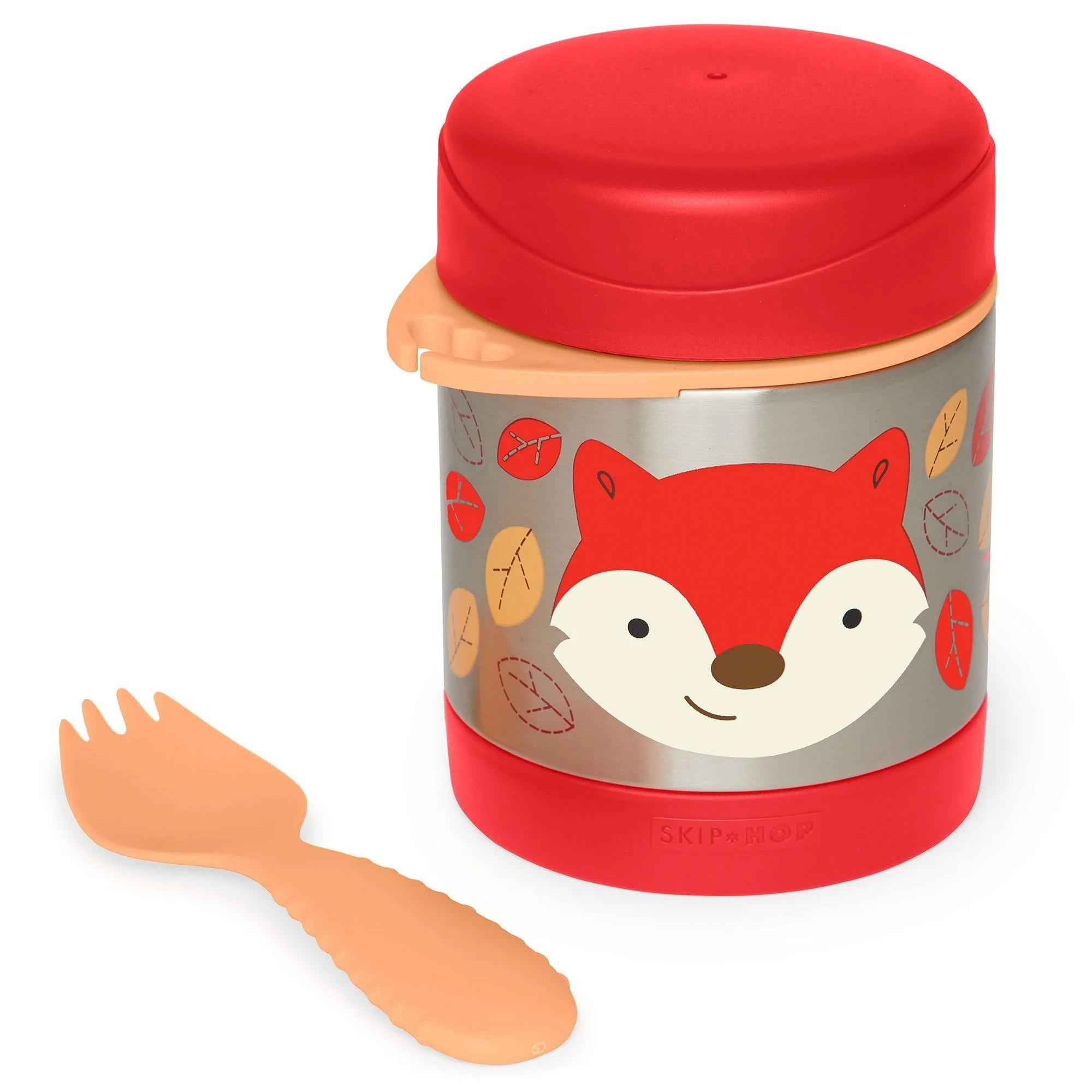 image for Термос со столовым прибором Skip Hop Zoo Лиса foto