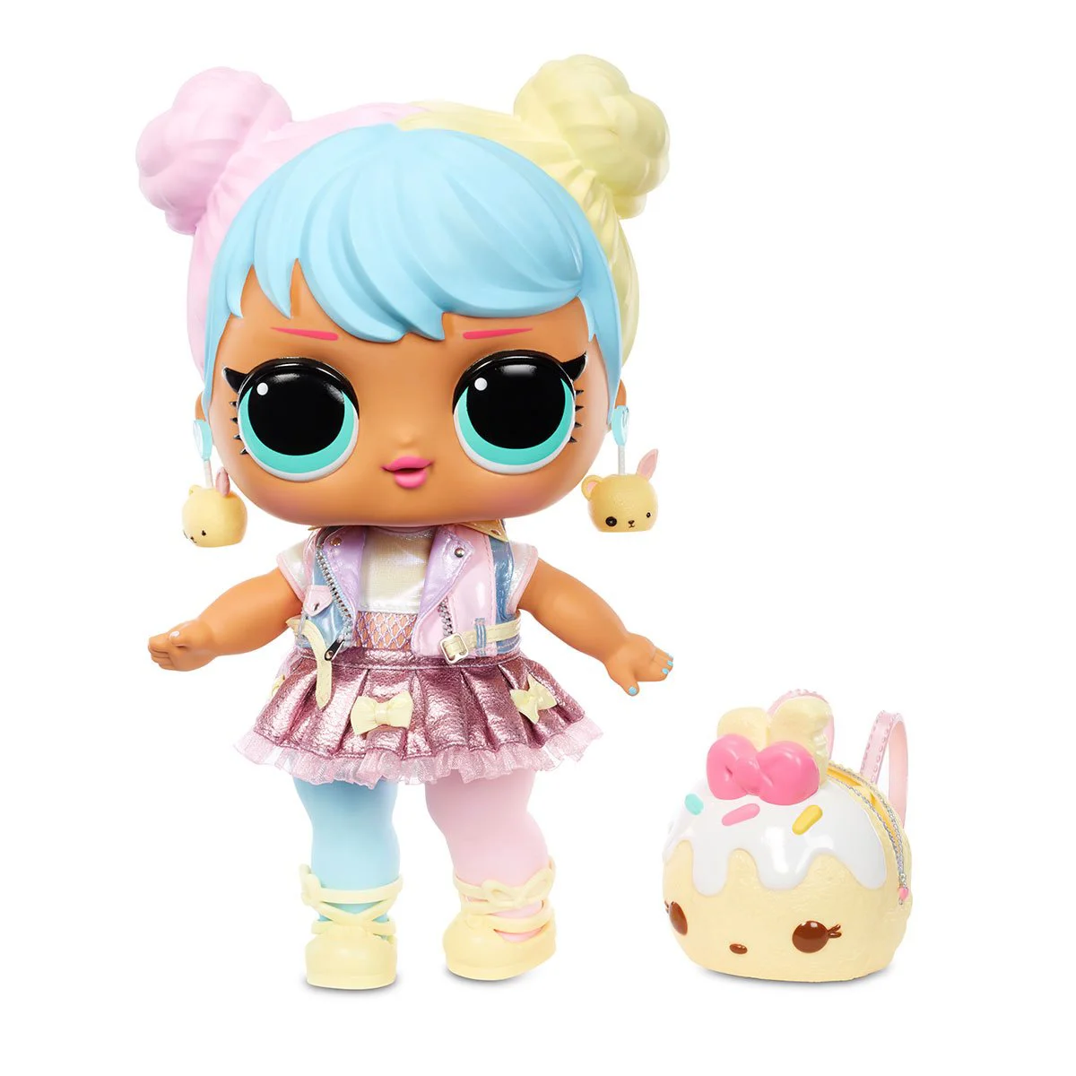 Set cu Mega Papusa L.O.L. Surprise! Seria Big B.B.Doll Bon Bon foto