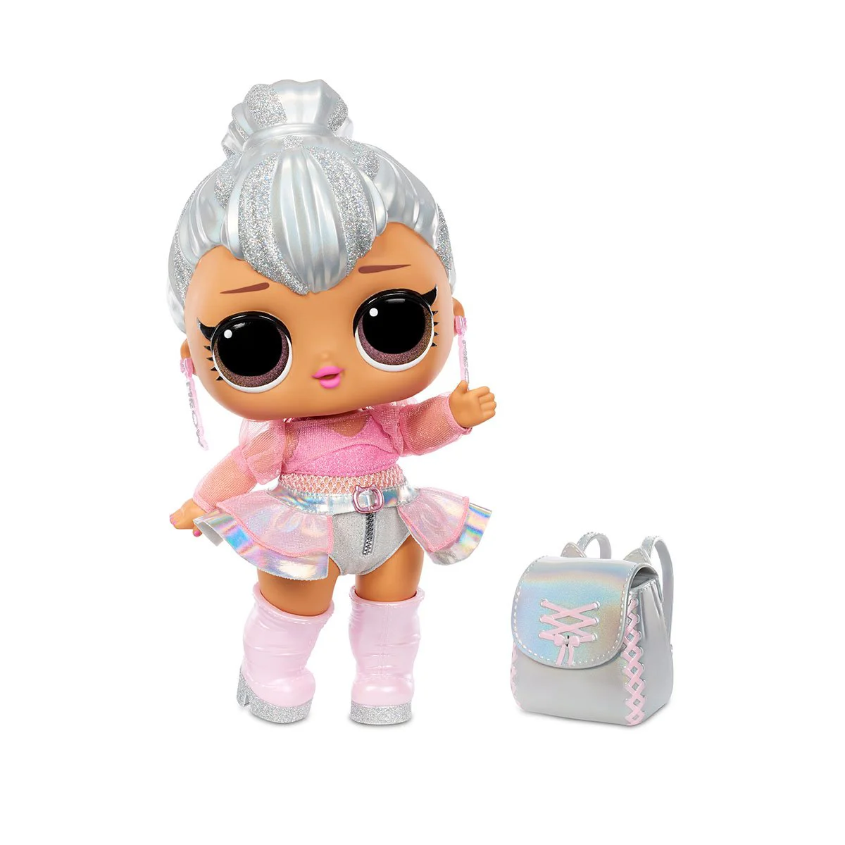 Set cu Mega Papusa L.O.L. Surprise! Seria Big B.B.Doll Kitty Queen foto