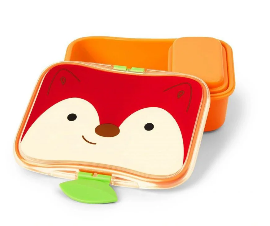 Kit pentru pranz Skip Hop Zoo Vulpe foto