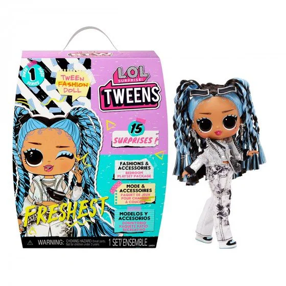 Set papusa L.O.L. Surprise! Seria Tweens Freshest cu accesorii foto