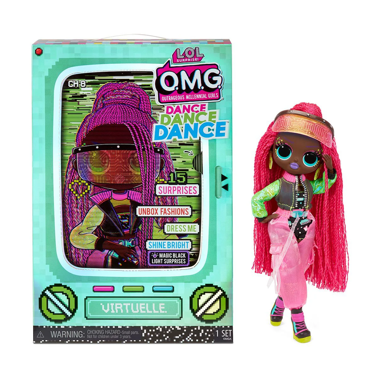 Papusa L.O.L. Surprise! O.M.G. Dance Virtuelle foto